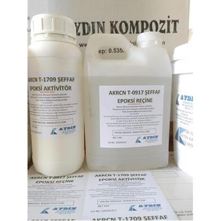 EPOKSİ REÇİNE ŞEFFAF- 3-KG