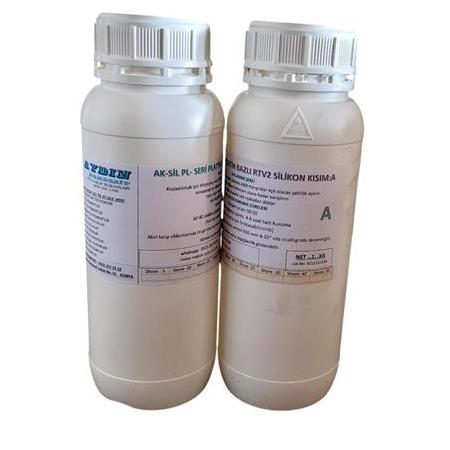Platin esaslı Rtv-2 silikon (5 shore) 2kg